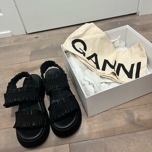 *NEW* GANNI Smock Platform Sandals